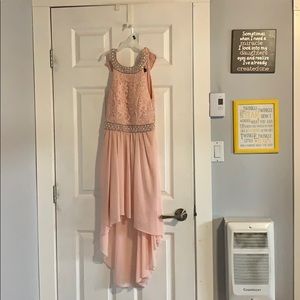 Le Chateau baby pink dress size XXS